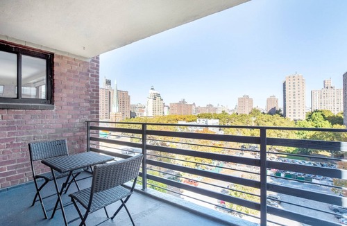 Manhattan Valley Apartment | Serene UWS 3BR w/Elevator, Doorman & Gym, nr Central Park, by Blueground