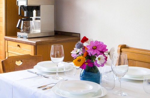 Selva di Val Gardena Apartment | Spacious Garden Apartment Haus Forelle with Mountain View, Ski-in/Ski-out