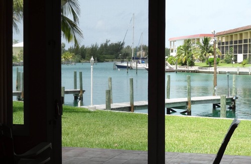 Bahamia West Condo | Spacious Gated Waterfront Villa with Private Dock