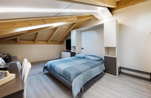 Tesero Apartment | Studio Apartment Casa Parè Maria with Mountain View, Wi-Fi & Terrace; Parking Available