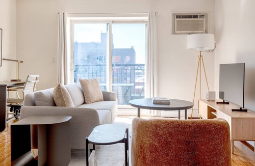 Boerum Hill Apartment | Sunny Boerum Hill 2BR w/ W/D, Balcony & Roof, nr BAM, by Blueground