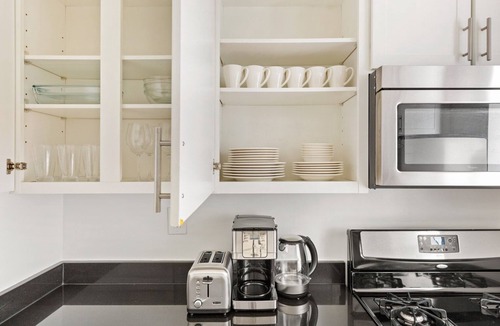 Lincoln Square Apartment | Sunny UWS 1BR w/Gym, Elevator & DM, near Lincoln Center, by Blueground