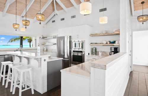 Forbes Hill Villa | The Salt House - Beachfront Luxury Villa on a Private Beach with Infinity Pool
