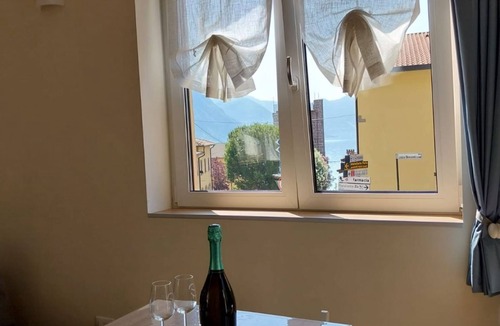 Riva di Solto Apartment | very nice apartment with equipped patio overlooking the lake