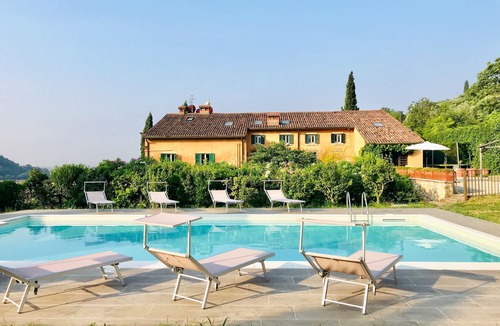 Nord-Ovest Villa | Villa, hills, private pool, very close to Verona. 7 bedrooms, 5 bathrooms.