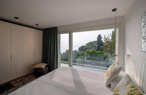 Gardone Riviera Villa | Villa Panorama with Breathtaking Lake View, Heated Pool and 4WD Car