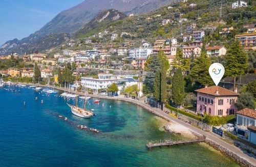 Malcesine Villa | Villa Schlosser Lake Front & Private Pool