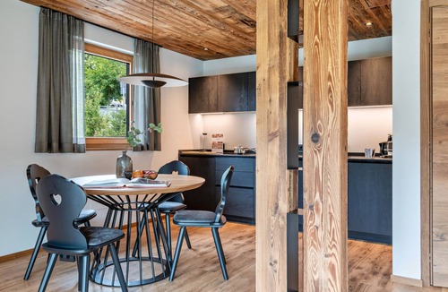 Selva di Val Gardena Apartment | Villa Sofia Apartment 'O' with Mountain View, Private Terrace and Wi-Fi