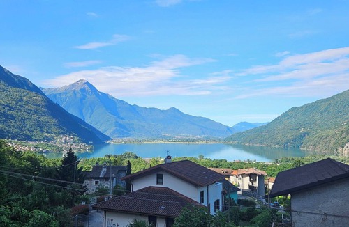 Novate Mezzola House | Wonderful private villa for 8 guests with WIFI, TV, patio and panoramic view