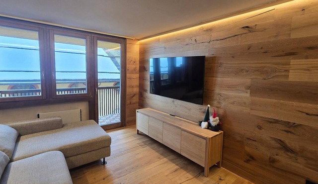 Apartment 'Campiglio Des Alpes' with Shared Garden and Balcony