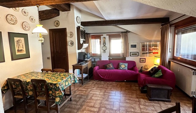 Apartment 'Trilocale Einaudi Bardonecchia' with Balcony and Wi-Fi