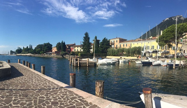 Casa Bogliaco, on the old port of Bogliaco