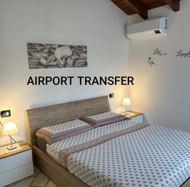MXP apartment, shuttle service, parking free