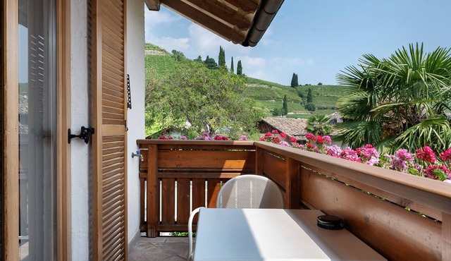 Room 'Seaberhof 3 Bay Window Room' with Lake View, Shared Pool and Wi-Fi