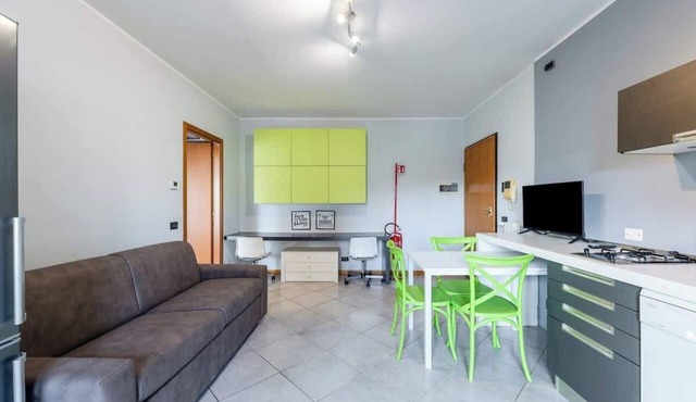 Smart Apt w Workspace in Bergamo