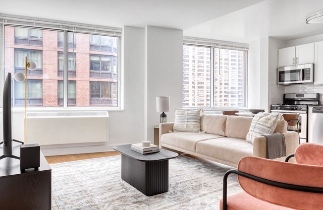 Serene UWS 1BR w/Gym & Doorman, walk to Julliard, by Blueground