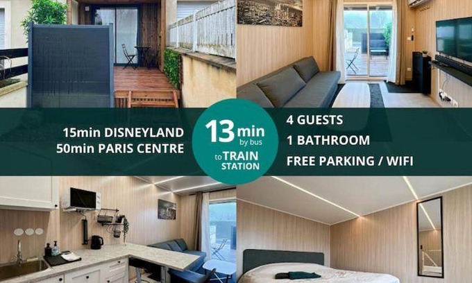 Coutevroult House | 30 m² House ∙ 1 bedroom ∙ 4 guests