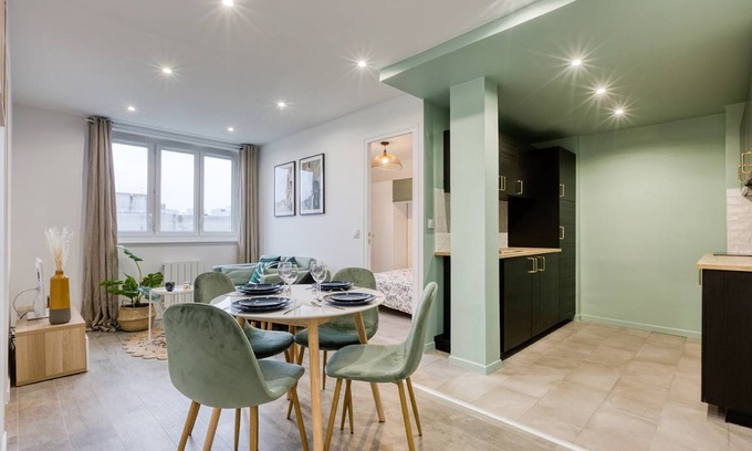 Bobigny Apartment | 40 m² Apartment ∙ 2 bedrooms ∙ 4 guests