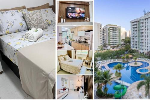 Camorim Apartment | Apto 2 Quartos com Varanda em Frente ao RioCentro Barra Olimpica Wi-Fi Rapido Piscina Cozinha Completa e Estacionamento Portaria 24h Sala Homeoffice Brinquedoteca e Parquinho Infantil Ideal para Grupos Familias e Hospedes a trabalho