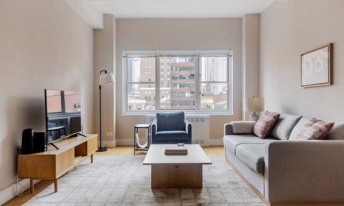 Midtown Apartment | Blueground | Murray Hill, fitness center, nr Empire State Building