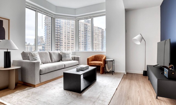 Lincoln Square Apartment | Bright UWS 1BR w/Gym, Elevator & DM, near Lincoln Center, by Blueground
