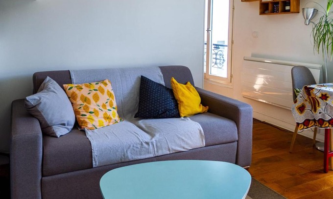 Quartier de la Goutte-d'Or Apartment | Charming apt 15mn walk from the Sacré Coeur