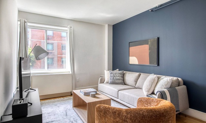 Ukrainian Village Apartment | Classic East Village 1BR w/W/D, nr Union Sq, by Blueground