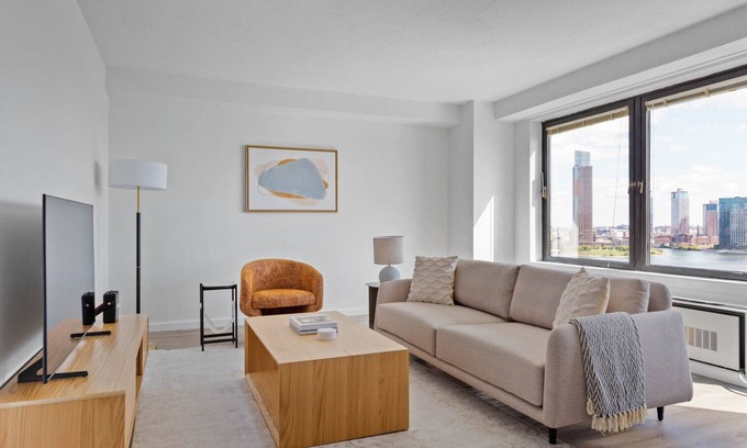 Peter Cooper Village Apartment | Classic Kips Bay 1BR w/Doorman & W/D, nr East River, by Blueground