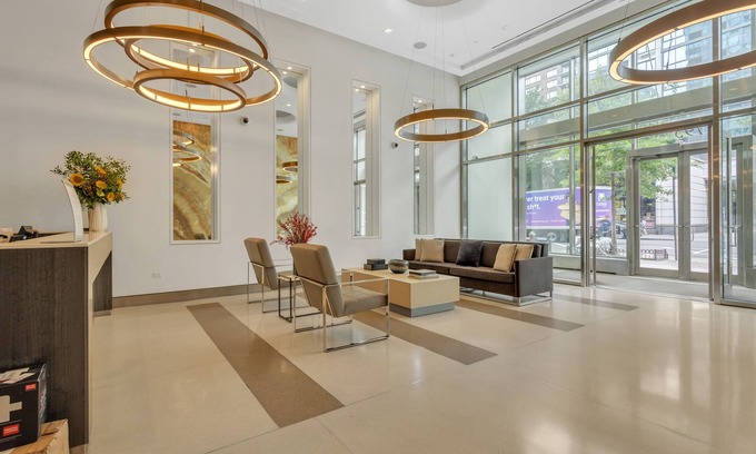 Manhattan Valley Apartment | Columbus Square 1 BR w/Office by Anyplace - 11619