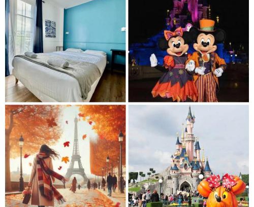 Chessy Apartment | Disney, sunny comfortable 2 bedrooms family apartment, 8 pers, wifi, NETFLIX
