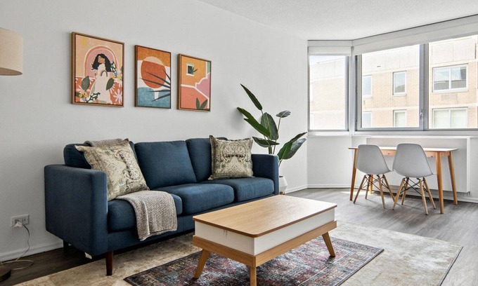 Kips Bay Apartment | Divine Midtown East 1BR w/Gym, nr East River Esplanade, by Blueground