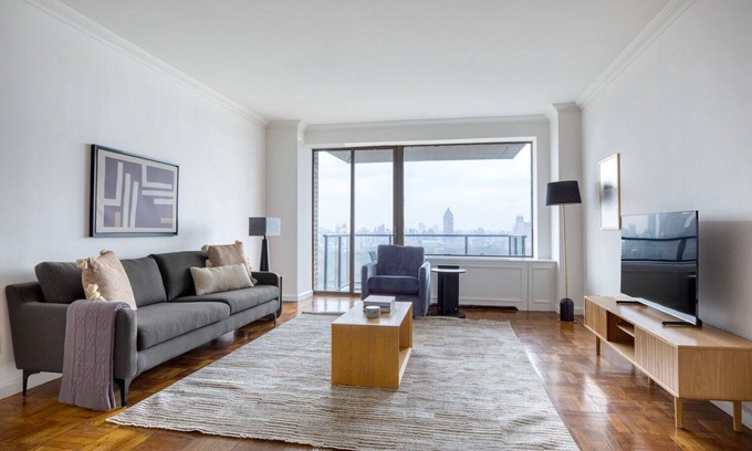 Uptown Apartment | Ideal UES 2BR w/Gym & Balcony, nr Central Park, by Blueground