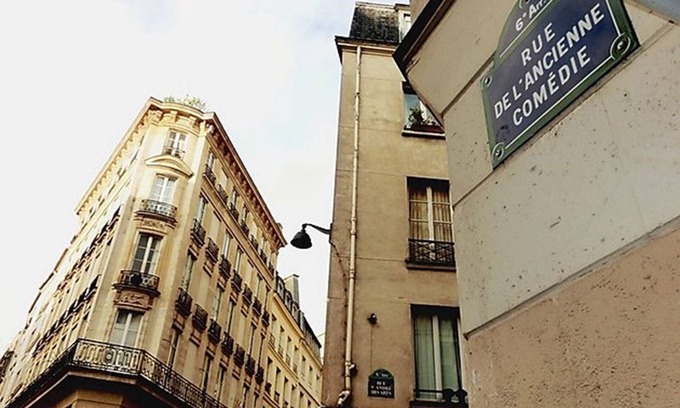 Saint-Germain-des-Pres Apartment | Le Procope- St Germain Odeon Historic 1750 Charm Duplex STREET OF THE OLD-COMEDY