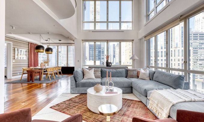 Sutton Place House | Luxe Midtown East 5BR w/W/D & Balconies, nr Central Park, by Blueground