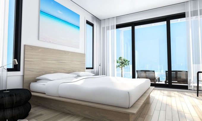Long Bay Apartment | Ocean and Pool View 1B Unit with Access to Watersports