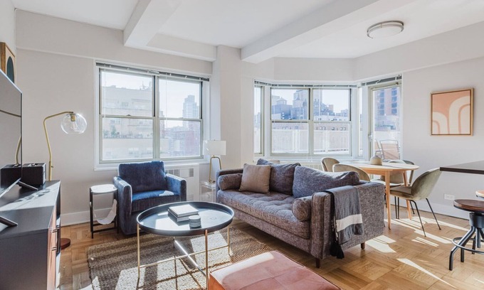 Midtown East Apartment | Roomy Murray Hill 2BR w/Gym, W/D & Entertainment Room, by Blueground