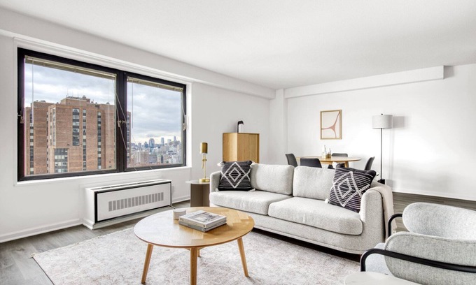 Kips Bay Apartment | Sunlit Kips Bay 1BR w/Doorman & W/D, nr East River, by Blueground