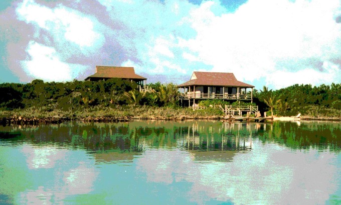 Ocean Point House | Tree House Atmosphere on Chalk Sound National Park