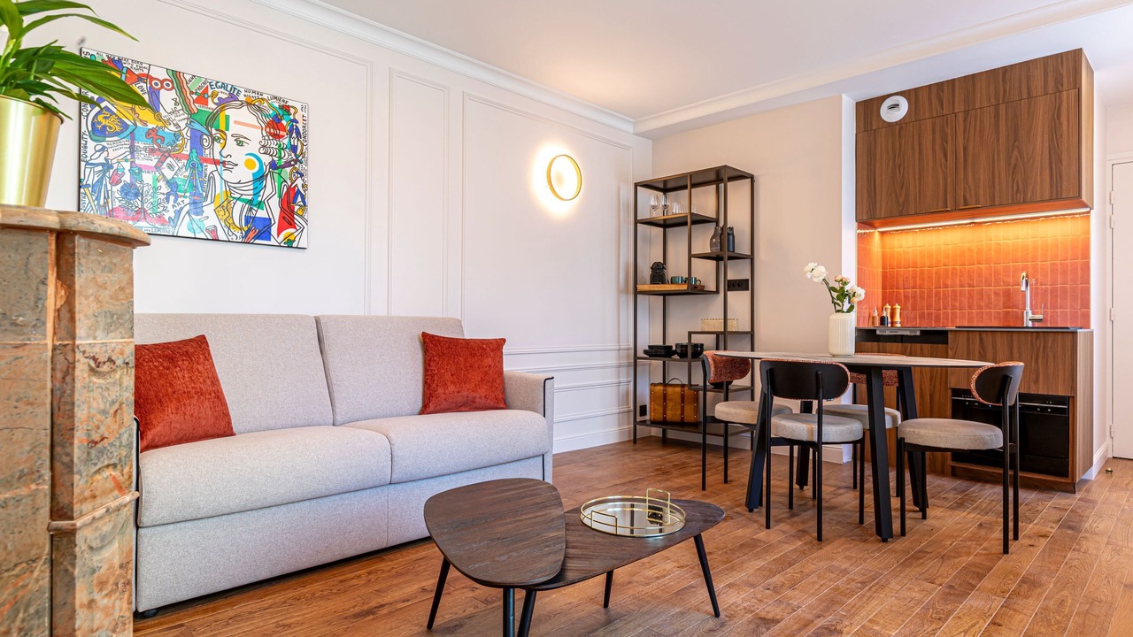 Photo of Livingroom in Quartier de Rochechouart