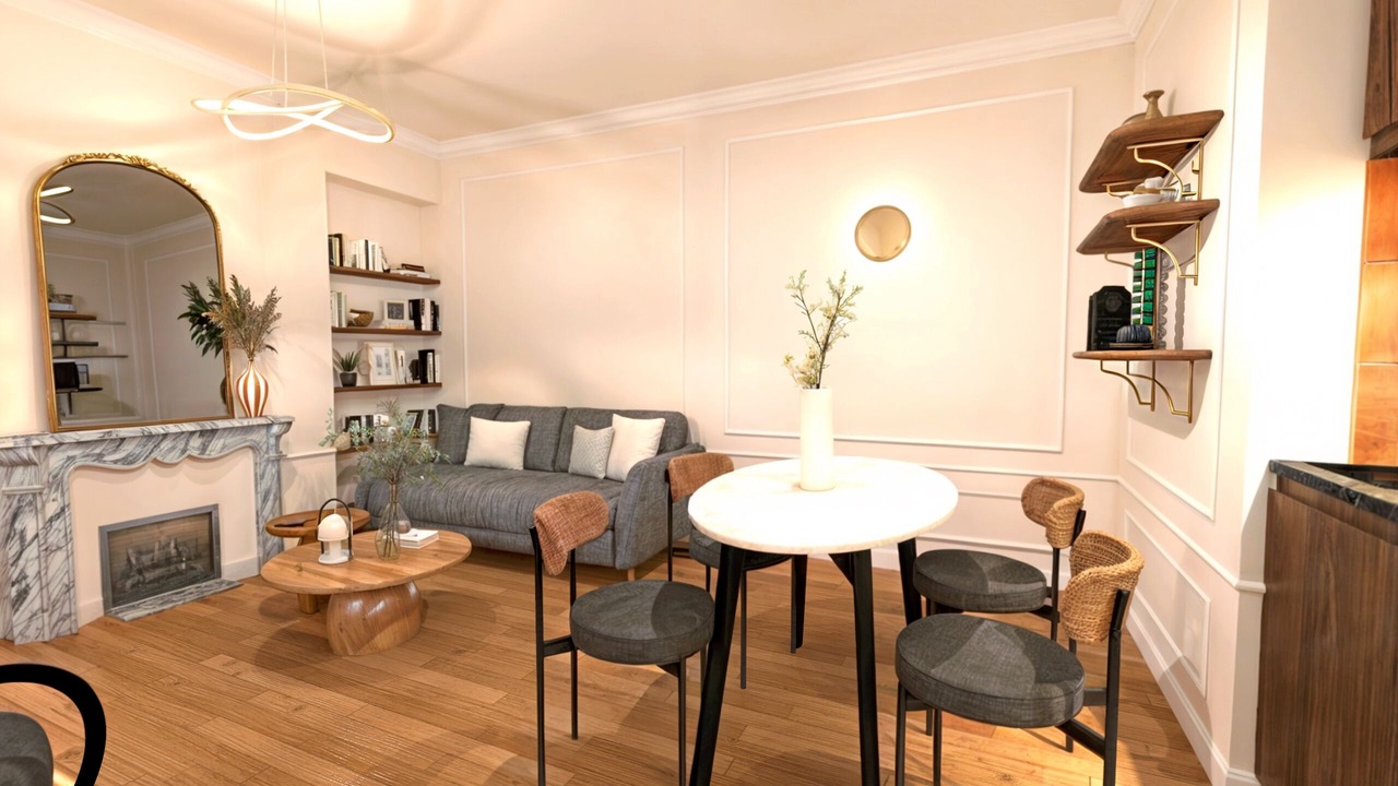 Photo of Livingroom in Quartier de Rochechouart