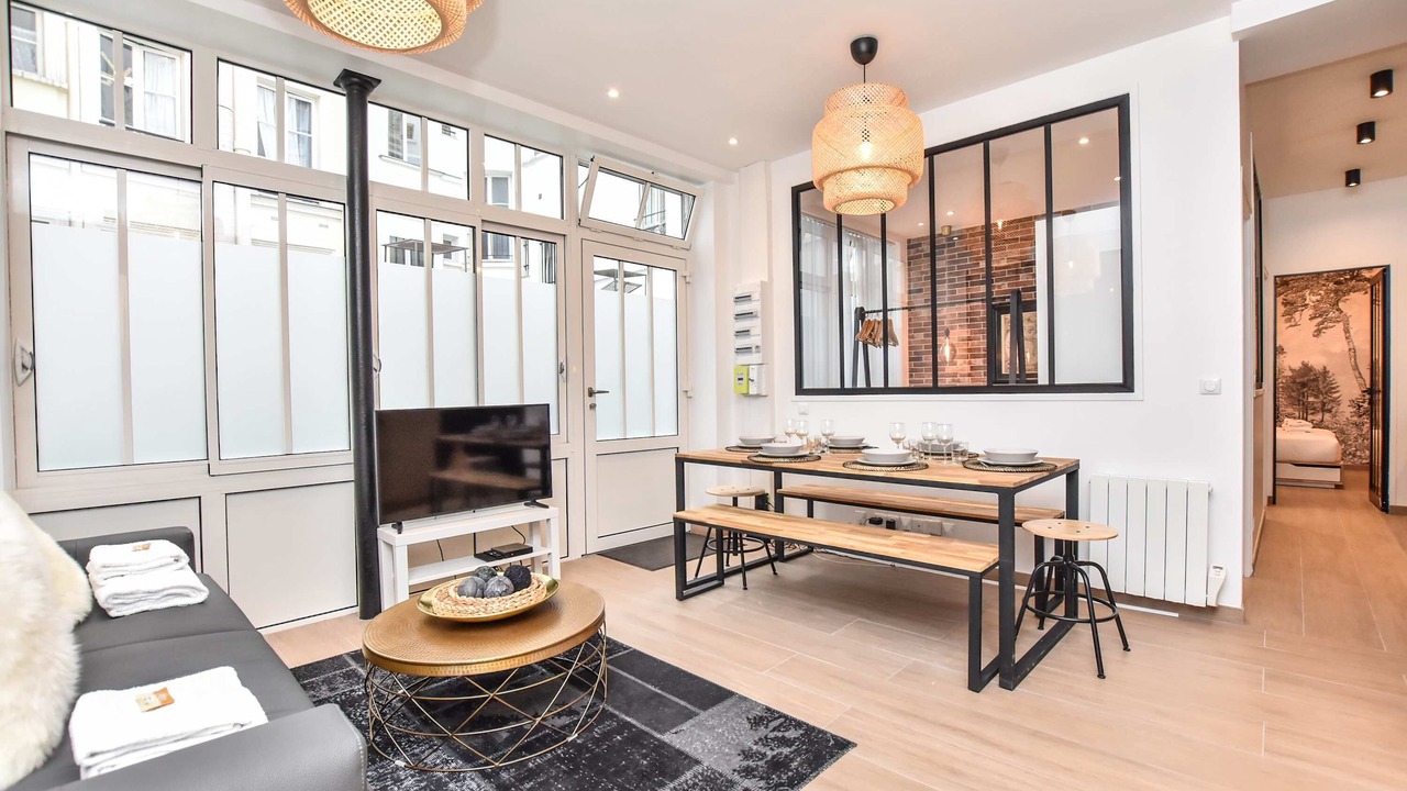 Photo of Livingroom in Quartier de Rochechouart