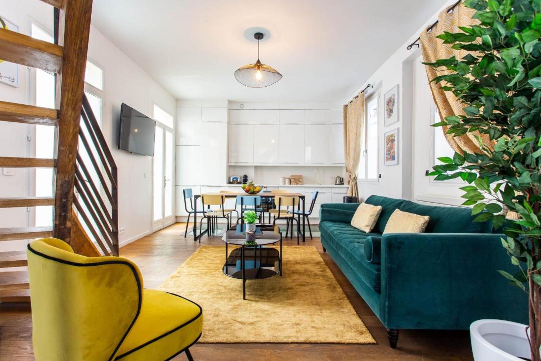 Photo of Livingroom in Quartier de Rochechouart