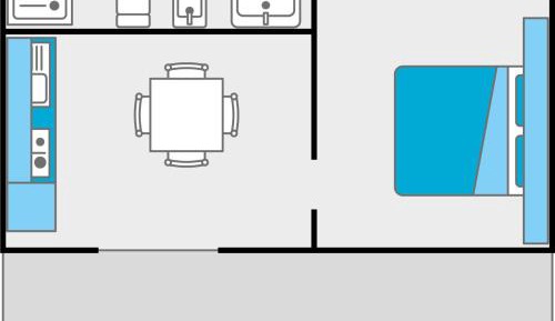 One-Bedroom Bungalow