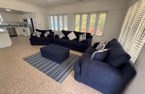 Cooper's Town House | Waterfront Abaco Beach House - Private 5Bedroom 3Bath, 15 min from Treasure Cay
